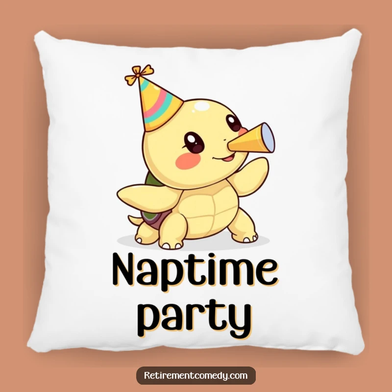 Funny Kawaii Turtle Pillow: Cozy Party Gift